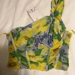 Zara corset top